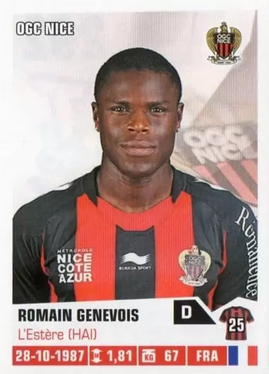 Foot 2013-2014 (France) - Romain Genevois - OGC Nice