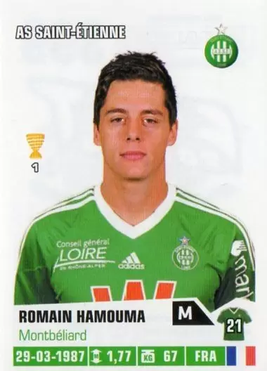 Foot 2013-2014 - Romain Hamouma - AS Saint-Étienne