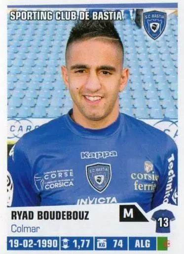 Foot 2013-2014 - Ryad Boudebouz - Sporting Club de Bastia