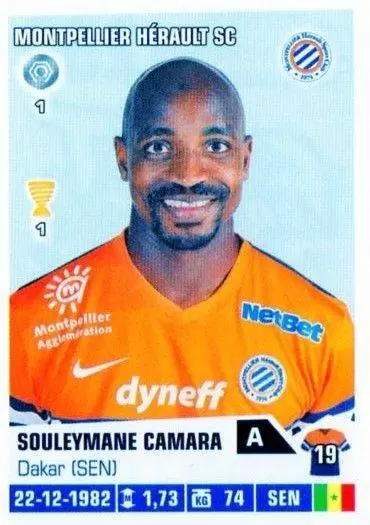 Foot 2013-2014 (France) - Souleymane Camara - Montpellier Herault SC
