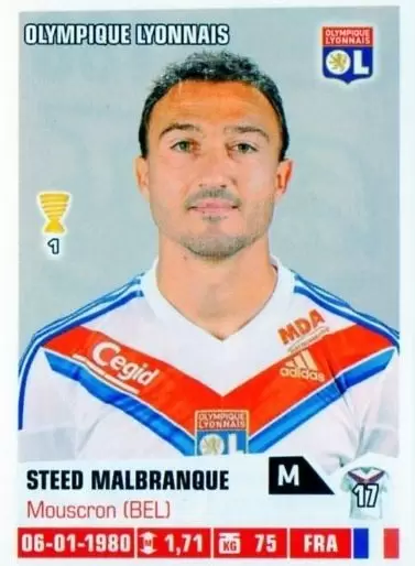 Foot 2013-2014 (France) - Steed Malbranque - Olympique Lyonnais