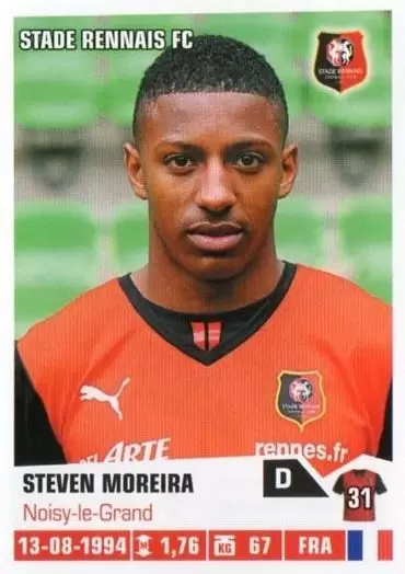 Foot 2013-2014 - Steven Moreira - Stade Rennais FC