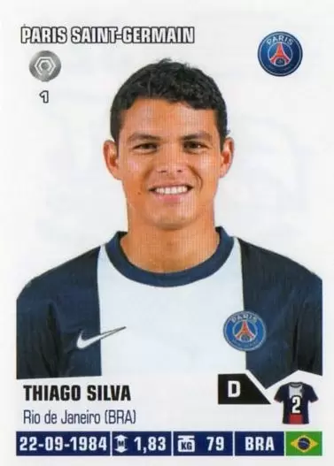 Foot 2013-2014 - Thiago Silva - Paris Saint-Germain