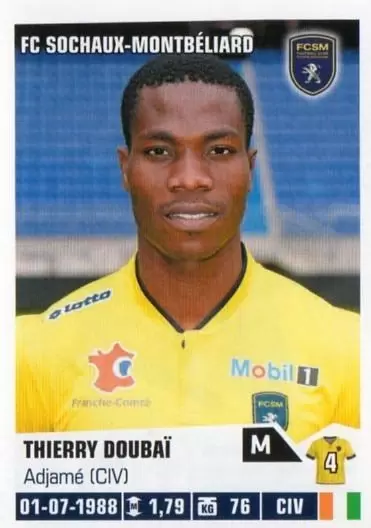 Foot 2013-2014 - Thierry Doubai - FC Sochaux-Montbeliard