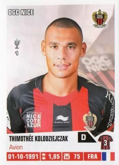Foot 2013-2014 (France) - Thimothee Kolodziejczak - OGC Nice