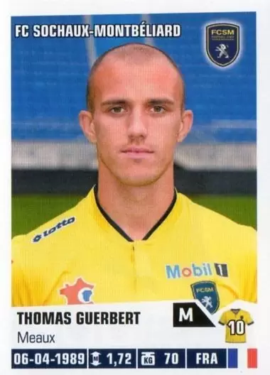 Foot 2013-2014 - Thomas Guerbert - FC Sochaux-Montbeliard