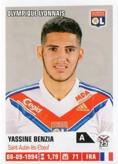 Foot 2013-2014 - Yassine Benzia - Olympique Lyonnais