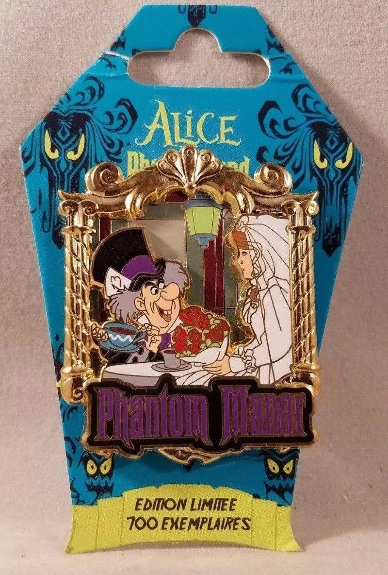 Pins Limited Edition - Mad Hatter Alice in Phantomland