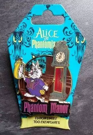 Pins Limited Edition - DLP - PTE - Alice in Phantomland - White Rabbit