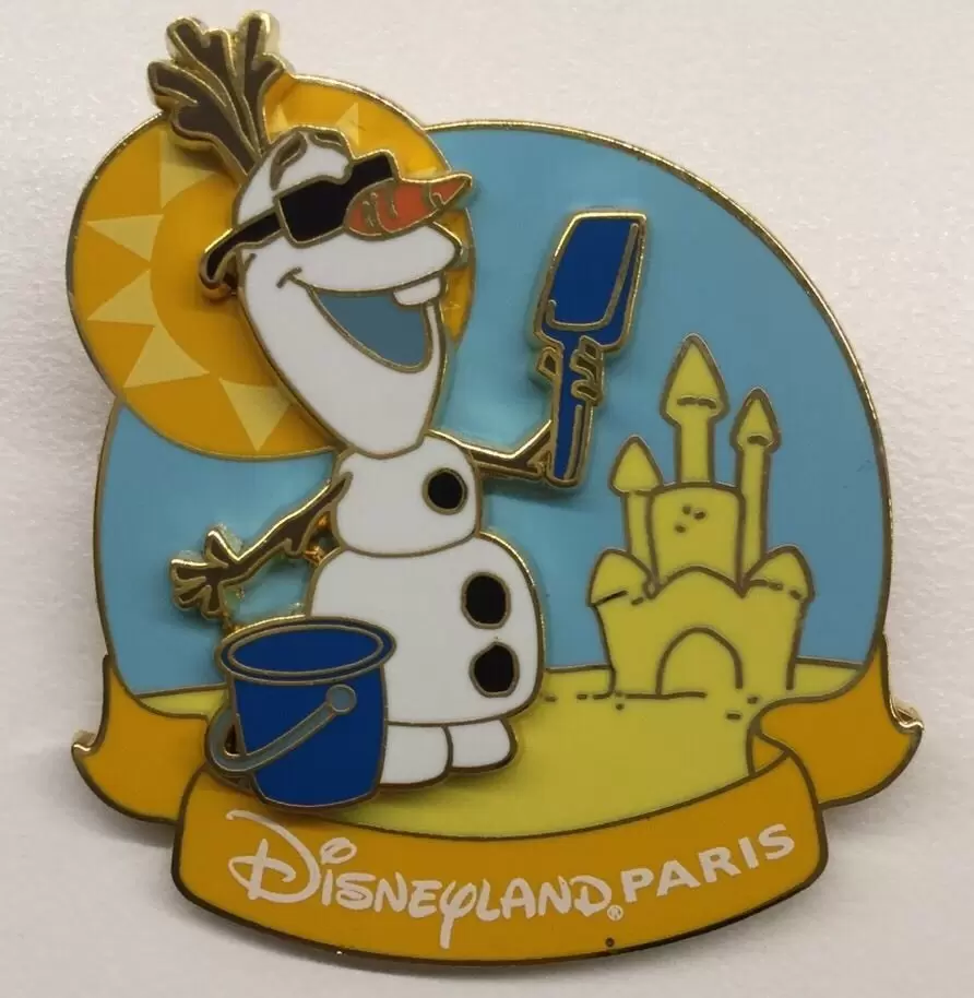 Pins Limited Edition - Olaf Sand Castle