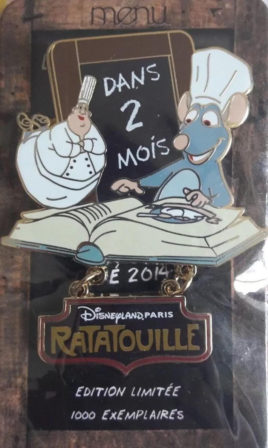 Pin\'s Edition Limitée - Ratatouille 2 Mois