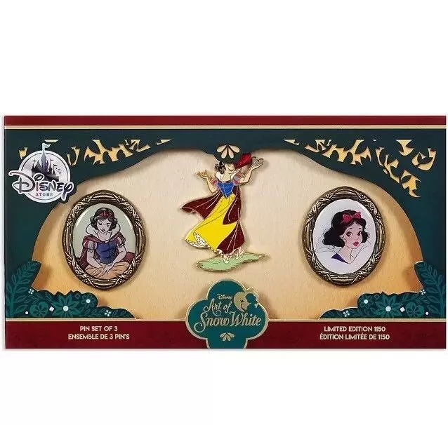 Pins Limited Edition - Set 3 Pins Snow White Disney Store