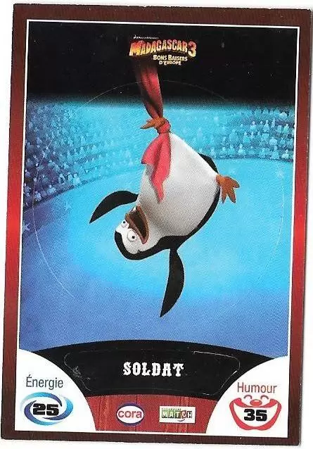 Le Collector Madagascar 3 (CORA / Match) - SOLDAT - Code