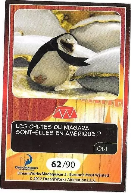 Le Collector Madagascar 3 (CORA / Match) - SOLDAT - Question 2