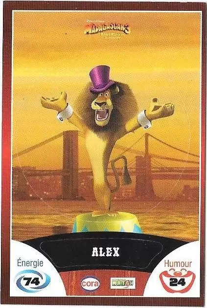 Le Collector Madagascar 3 (CORA / Match) - ALEX - Code