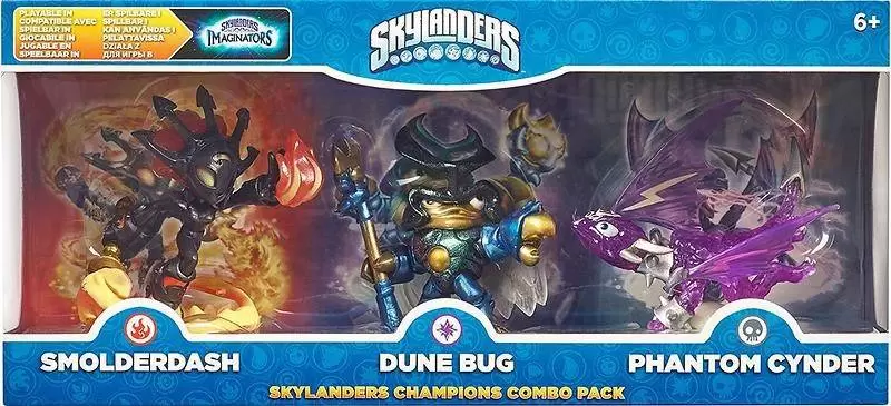Skylanders Imaginators - Skylanders Champions Combo Pack - Smolderdash, Dune Bug & Phantom Cypher