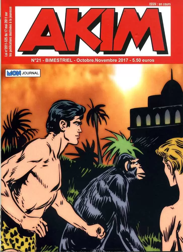 Akim - 3ème série - Le marécage - Lutte sans merci !