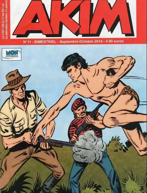Akim - 3ème série - Le piège mortel - L\'homme au masque de cuir