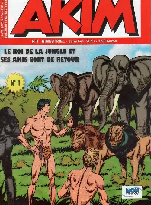 Akim - 3ème série - Le secret d\' Agapax - Les prisonniers de l\'île