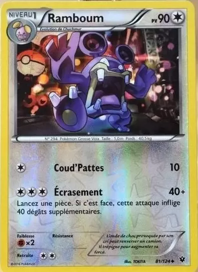 Pokémon XY Impact des destins - Ramboum Reverse