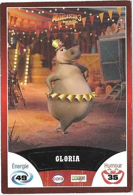 Le Collector Madagascar 3 (CORA / Match) - GLORIA - Code
