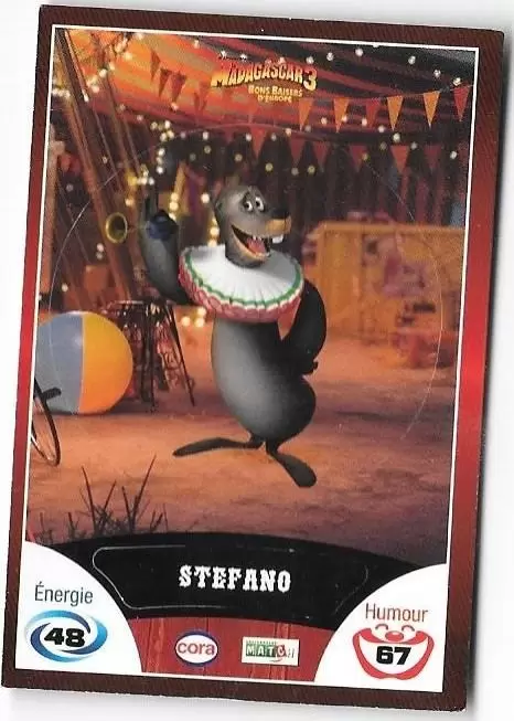 Le Collector Madagascar 3 (CORA / Match) - STEFANO - Code