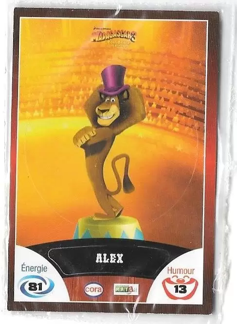 Le Collector Madagascar 3 (CORA / Match) - ALEX - Code