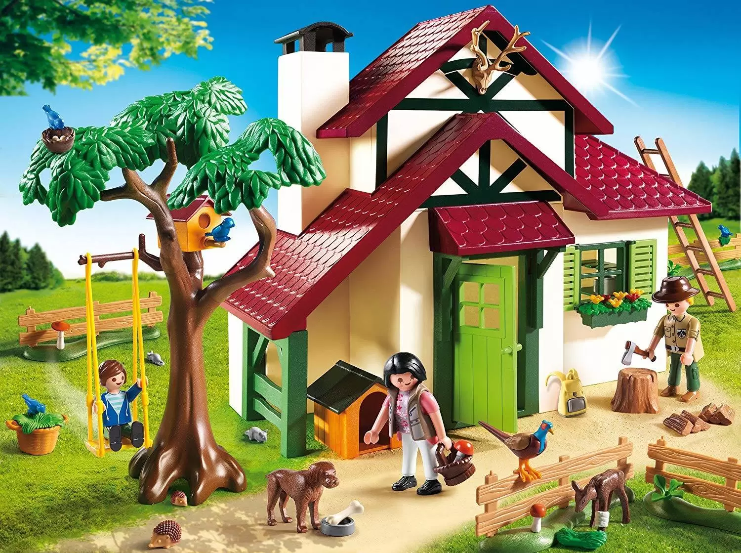 Playmobil à la Montage - Maison forestière