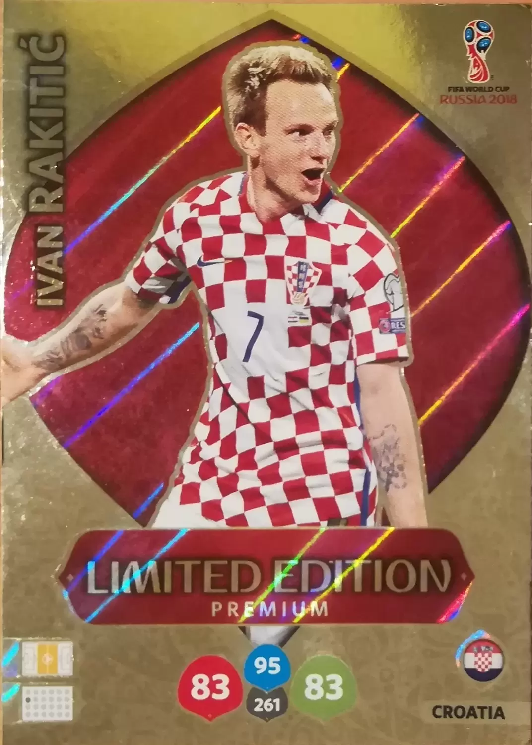 Russia 2018 : FIFA World Cup Adrenalyn XL - Ivan Rakitić - Croatia