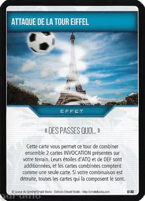 Joueur du grenier - Trading Card Game - Attaque de la tour Eiffel