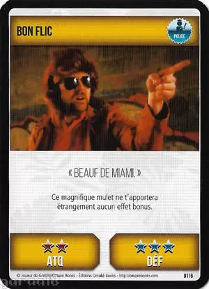 Joueur du grenier - Trading Card Game - Bon flic