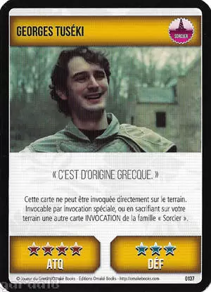 Joueur du grenier - Trading Card Game - Georges Tuséki