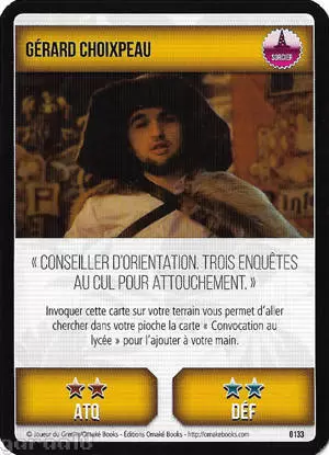 Joueur du grenier - Trading Card Game - Gérard Choixpeau