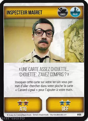 Joueur du grenier - Trading Card Game - Inspecteur Magret