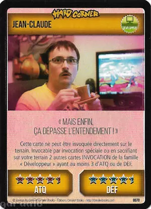 Joueur du grenier - Trading Card Game - Jean-Claude