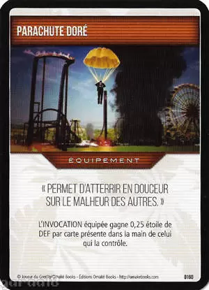 Joueur du grenier - Trading Card Game - Parachute doré