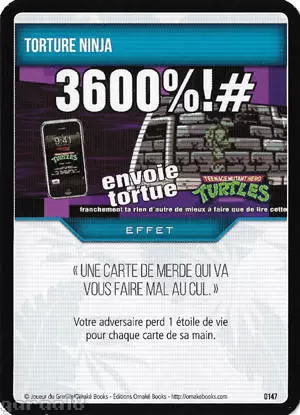 Joueur du grenier - Trading Card Game - Torture ninja