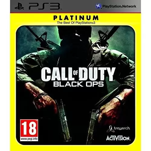 Jeux PS3 - Call of Duty - Black Ops - Platinium