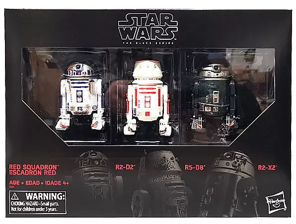 Black Series Red - 6 inches - Red Squadron Droid 3-Pack
