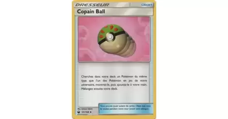 Carte Pokemon Neuve Française 131/168 SL07:Tempête Celeste Copain Ball