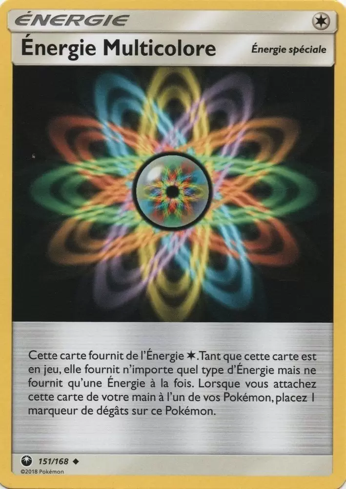 Tempête céleste - Énergie Multicolore