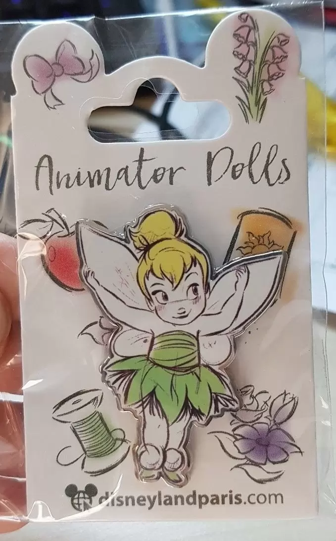 Pin Disney Disneyland Paris Animator Doll Clochette Tinker Bell OE 