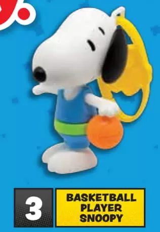 Happy Meal - Peanuts (2018) - Basketball Player Snoopy