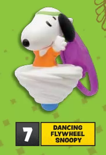 Happy Meal - Peanuts (2018) - Dancing Flywheel Snoopy