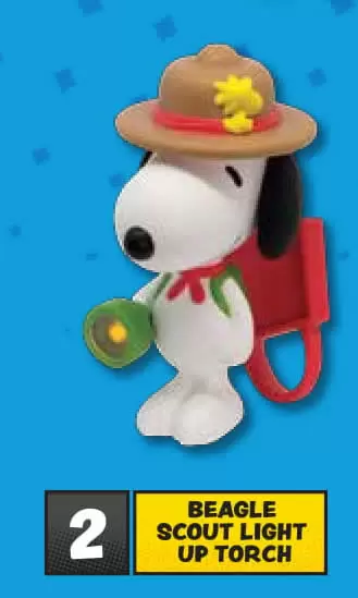 Happy Meal - Peanuts (2018) - Beagle Scout Light-Up Torch