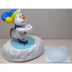  Snowman on Ice Skates
