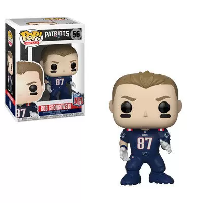 Julian Edelman, Tom Brady, and Rob Gronkowski (3-Pack), Vinyl Art Toys