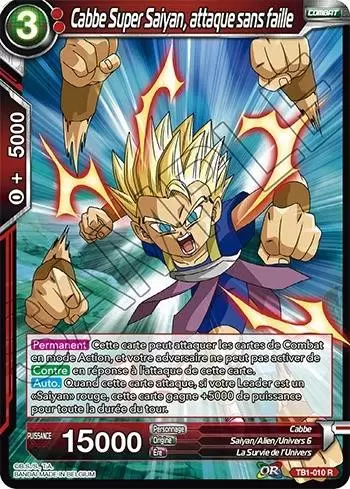 The Tournament of Power [TB1] - Cabbe Super Saiyan, attaque sans faille