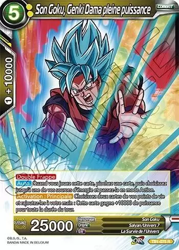 The Tournament of Power [TB1] - Son Goku, GenkiDama pleine puissance