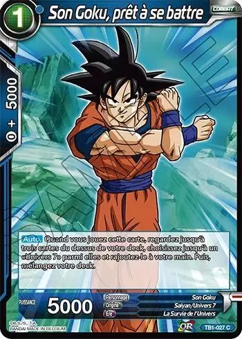 The Tournament of Power [TB1] - Son Goku, prêt à se battre